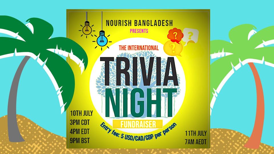 July 10, 2021 Trivia Event
